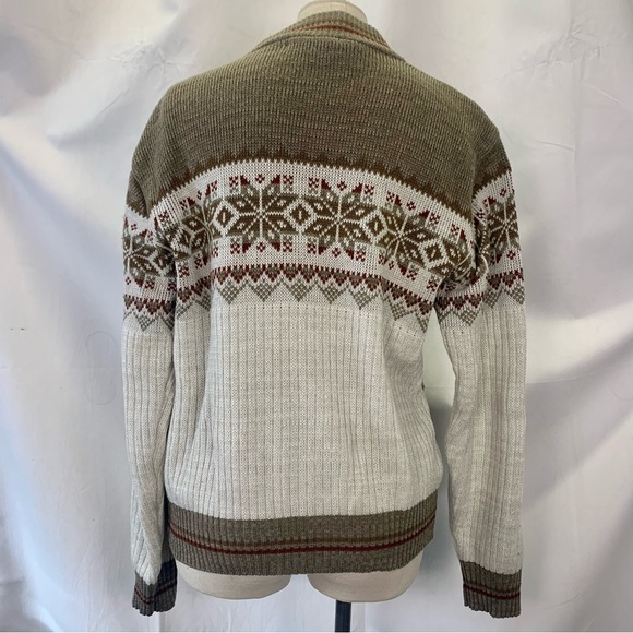 Y2K Nordic Pattern Full Zip Cardigan - Picture 6 of 8